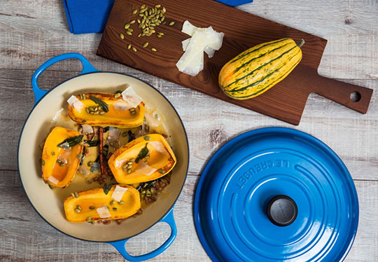 how to clean a cast iron braiser